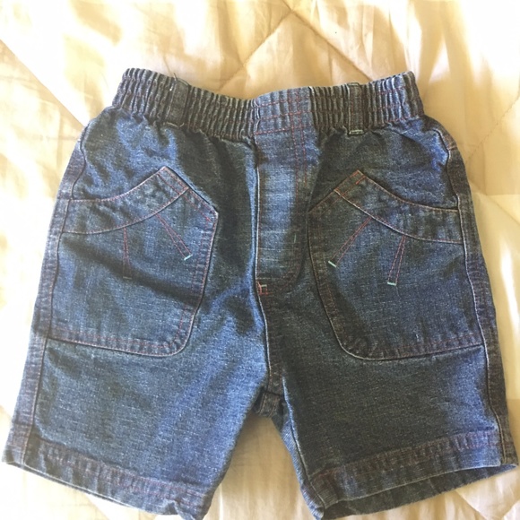 Boys Cest la Vie 24 months denim shorts - Picture 1 of 4